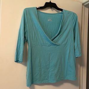 Merona soft knit top size large